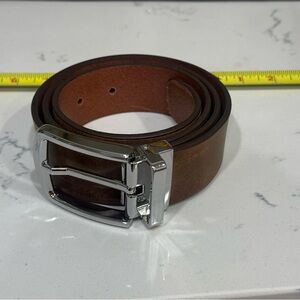 NAB adjustable rustic tan full grain leather belt. Brand New.  Up to 38”.